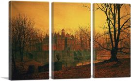 The Haunted House-3-Panels-60x40x1.5 Thick
