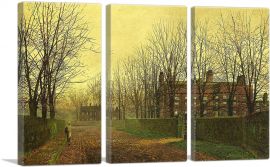 Autumn Afterglow 1883-3-Panels-90x60x1.5 Thick