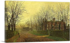 Autumn Afterglow 1883-1-Panel-40x26x1.5 Thick