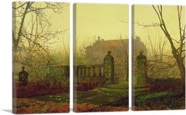 Autumn Morning-3-Panels-90x60x1.5 Thick