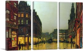 Boar Lane - Leeds 1881-3-Panels-60x40x1.5 Thick