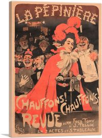 La Pepiniere Chauffons Chauffons 1898-1-Panel-12x8x.75 Thick