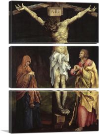 The Crucifixion 1525-3-Panels-90x60x1.5 Thick