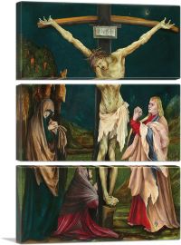 The Small Crucifixion 1520-3-Panels-90x60x1.5 Thick