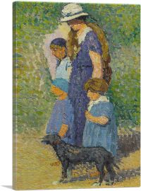 Marie-Louise And Children-1-Panel-12x8x.75 Thick
