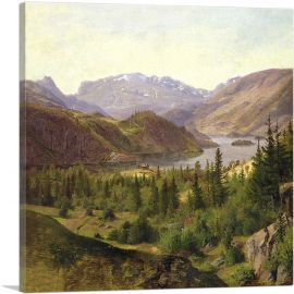 Hjelle In Valders Tile Fjord 1835-1-Panel-26x26x.75 Thick