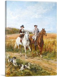The Morning Ride-1-Panel-12x8x.75 Thick