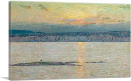 Sunset Ironbound - Mt. Desert, Maine 1896-1-Panel-18x12x1.5 Thick