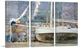 Drydock - Gloucester 1890-3-Panels-90x60x1.5 Thick