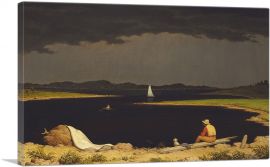 Approaching Thunderstorm 1859-1-Panel-60x40x1.5 Thick