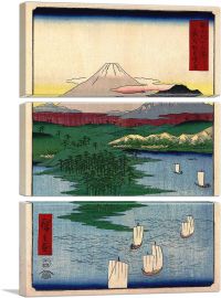 Noge and Yokohama 1858-3-Panels-60x40x1.5 Thick