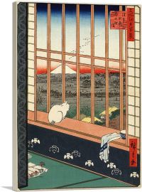Asakusa Ricefields and Torinomachi Gestival 1857-1-Panel-40x26x1.5 Thick