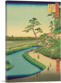Camellia Hill on the Kanda Aqueduct at Sekiguchi-1-Panel-40x26x1.5 Thick