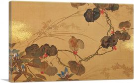 Autumn Flowers-1-Panel-26x18x1.5 Thick