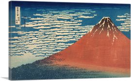 Fine Wind, Clear Weather - Red Fuji 1831-1-Panel-26x18x1.5 Thick