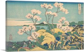 Goten-Yama Hill - Shinagawa on the Tokaido Road 1832-1-Panel-26x18x1.5 Thick