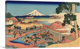 The Tea Plantation of Katakura in The Suruga Province-1-Panel-26x18x1.5 Thick