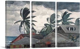 Hurricane - Bahamas 1898-3-Panels-90x60x1.5 Thick