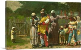 Preparing for Carnival in Virginia 1877-1-Panel-12x8x.75 Thick
