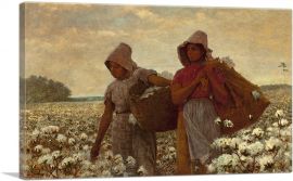 The Cotton Pickers 1876-1-Panel-40x26x1.5 Thick