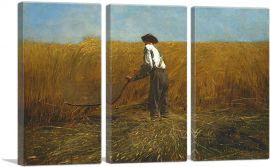 The Veteran in a New Field 1865-3-Panels-60x40x1.5 Thick