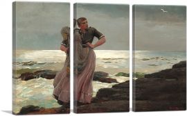 A Light on the Sea 1897-3-Panels-90x60x1.5 Thick