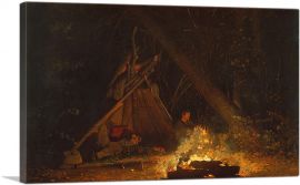 Camp Fire 1880-1-Panel-12x8x.75 Thick