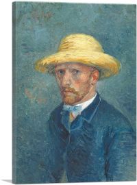 Portrait Of Theo Van Gogh 1887-1-Panel-18x12x1.5 Thick