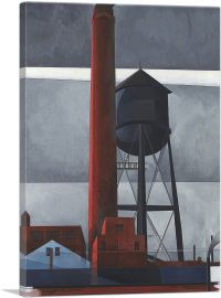 Chimney and Water Tower 1931