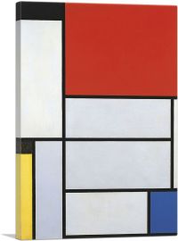 Composition with Red Square Lithograph in Colours 1921