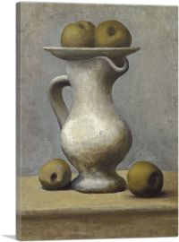 Still Life with a Pitcher and Apples 1919