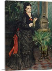 Woman With Parakeet 1871