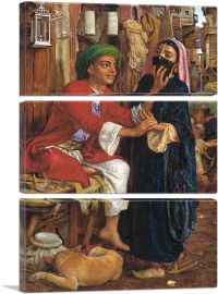 The Lantern Maker's Courtship 1861-3-Panels-60x40x1.5 Thick
