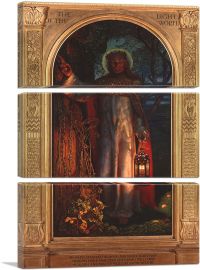 The Light Of The World 1851-3-Panels-90x60x1.5 Thick
