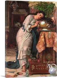 Isabella and the Pot of Basil 1867-1-Panel-26x18x1.5 Thick