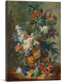 Still Life With Flowers 1723-1-Panel-18x12x1.5 Thick