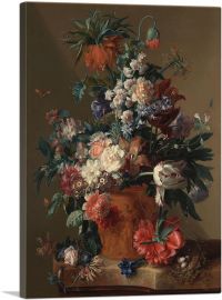 Vase Of Flowers 1722-1-Panel-18x12x1.5 Thick
