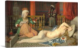 Odalisque With a Slave 1839-1-Panel-18x12x1.5 Thick