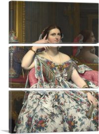 Madame  Moitessier 1856-3-Panels-90x60x1.5 Thick