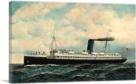 The S.S. Apache at Sea-1-Panel-26x18x1.5 Thick