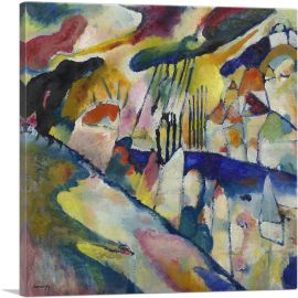 Landscape with Rain 1913-1-Panel-18x18x1.5 Thick