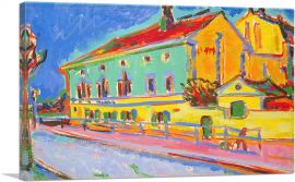 Houses in Dresden 1910-1-Panel-12x8x.75 Thick