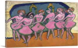 Six Dancers 1911-1-Panel-18x12x1.5 Thick