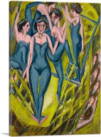 Blue Artistes 1914-1-Panel-26x18x1.5 Thick