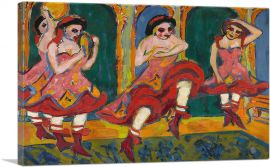Czardas Dancers 1908-1-Panel-60x40x1.5 Thick