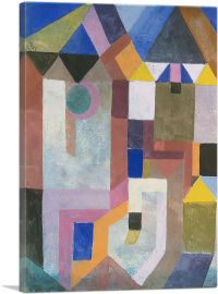 Colorful Architecture 1917-1-Panel-18x12x1.5 Thick