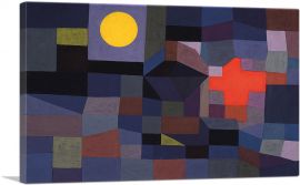 Fire at Full Moon 1933-1-Panel-40x26x1.5 Thick