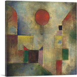 Red Balloon 1922-1-Panel-12x12x1.5 Thick