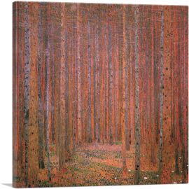 Fir Forest I 1901-1-Panel-36x36x1.5 Thick
