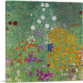 Flower Garden 1907-1-Panel-26x26x.75 Thick